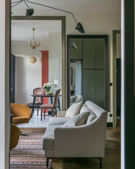 Dark Blue Apartment Warsaw Luaran gambar